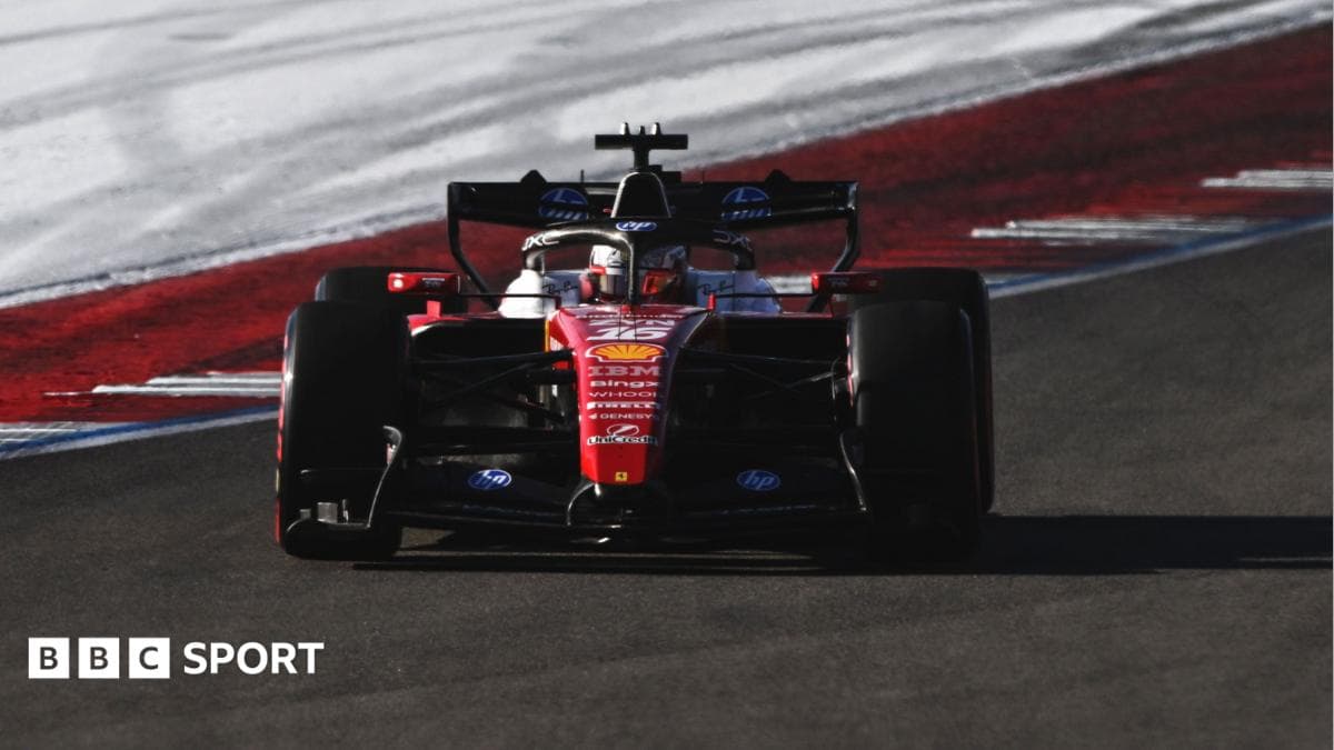 Leclerc fastest from Antonelli in US GP practice