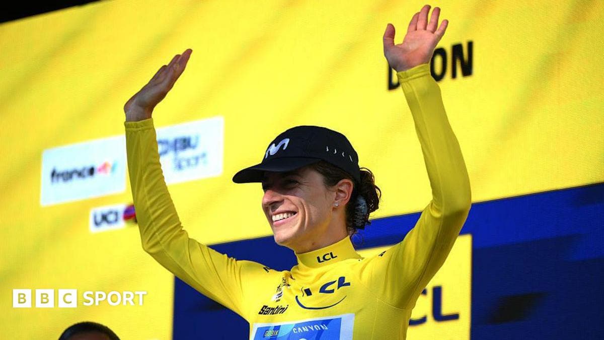 Reusser takes Tour lead with time trial win