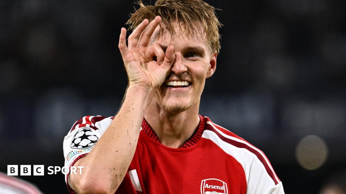Arsenal are passing every test - and Odegaard is in form of his life