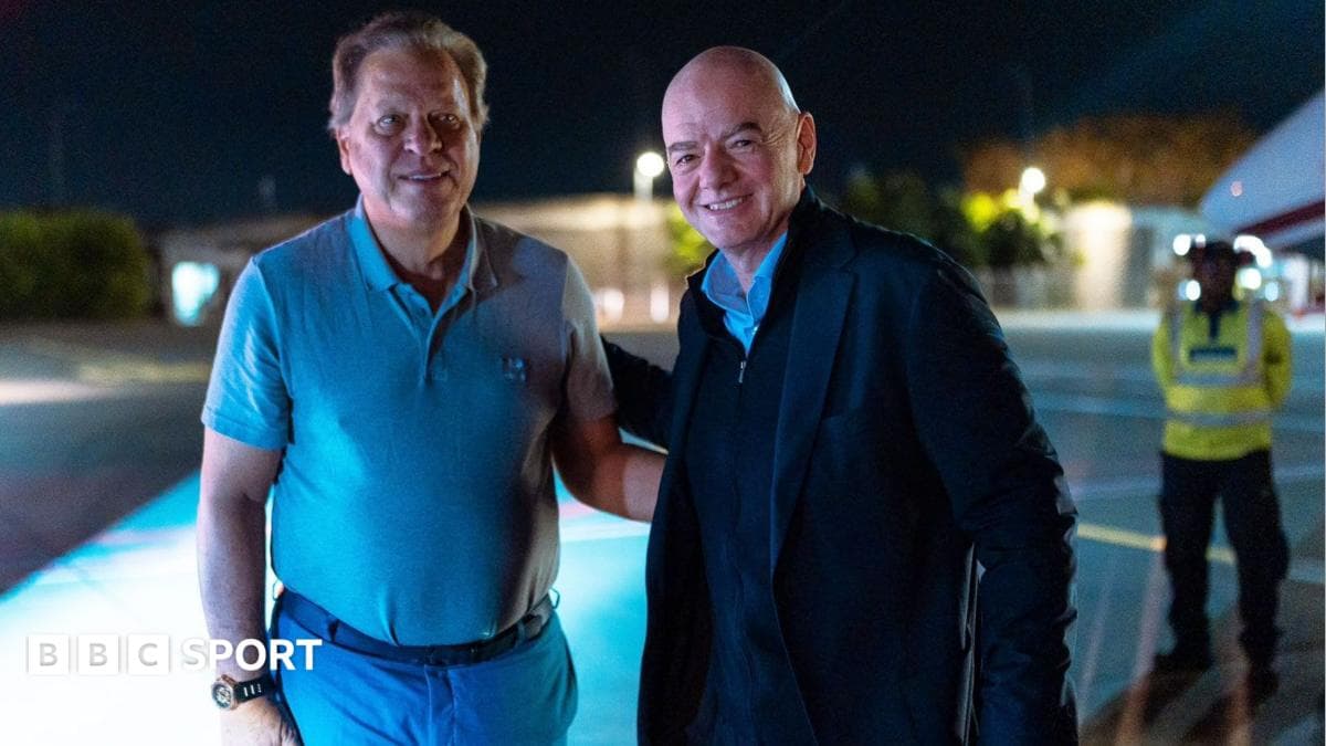 Politicians, private jets and power - the life of a Fifa president
