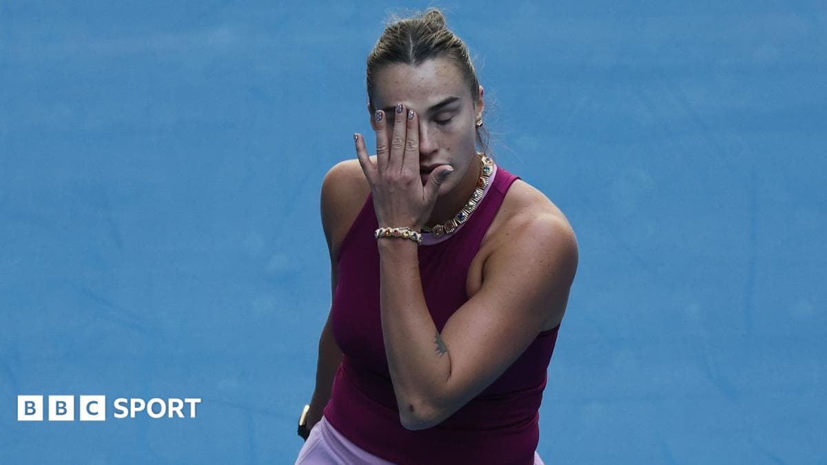 Sabalenka stunned by Bartunkova at China Open