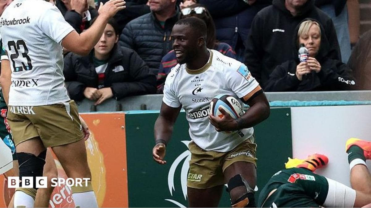Saracens edge out Leicester despite Isiekwe red