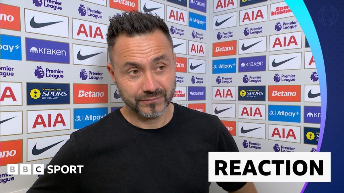 Tottenham need 'blood & fight' not just to play better - de Zerbi
