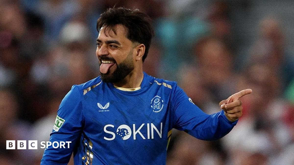 Rashid takes five wickets as MI beat Super Giants