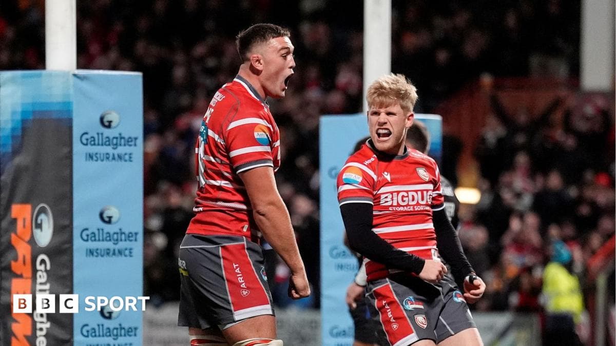 Impressive Gloucester beat rivals Bath in Prem