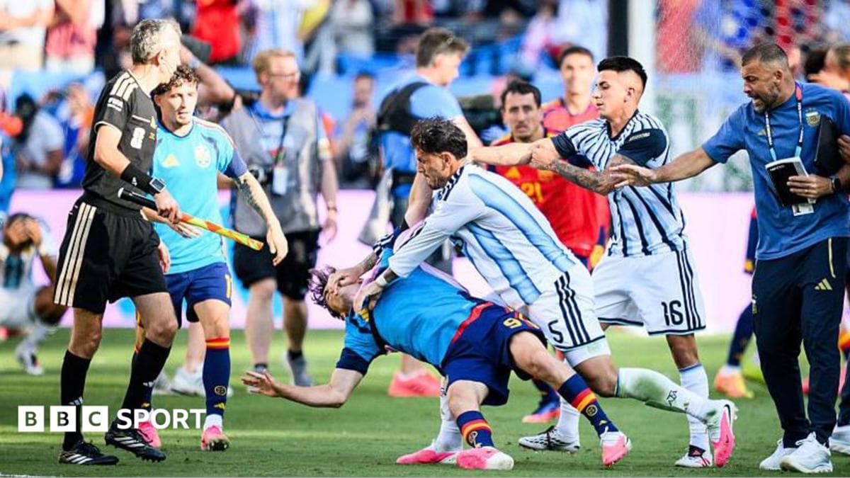 Argentina's Paredes banned for 10 games after World Cup clashes