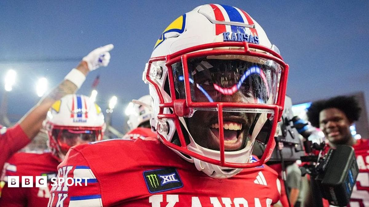 Tailgate parties, marching bands... and Ted Lasso? Wembley hosts US college game