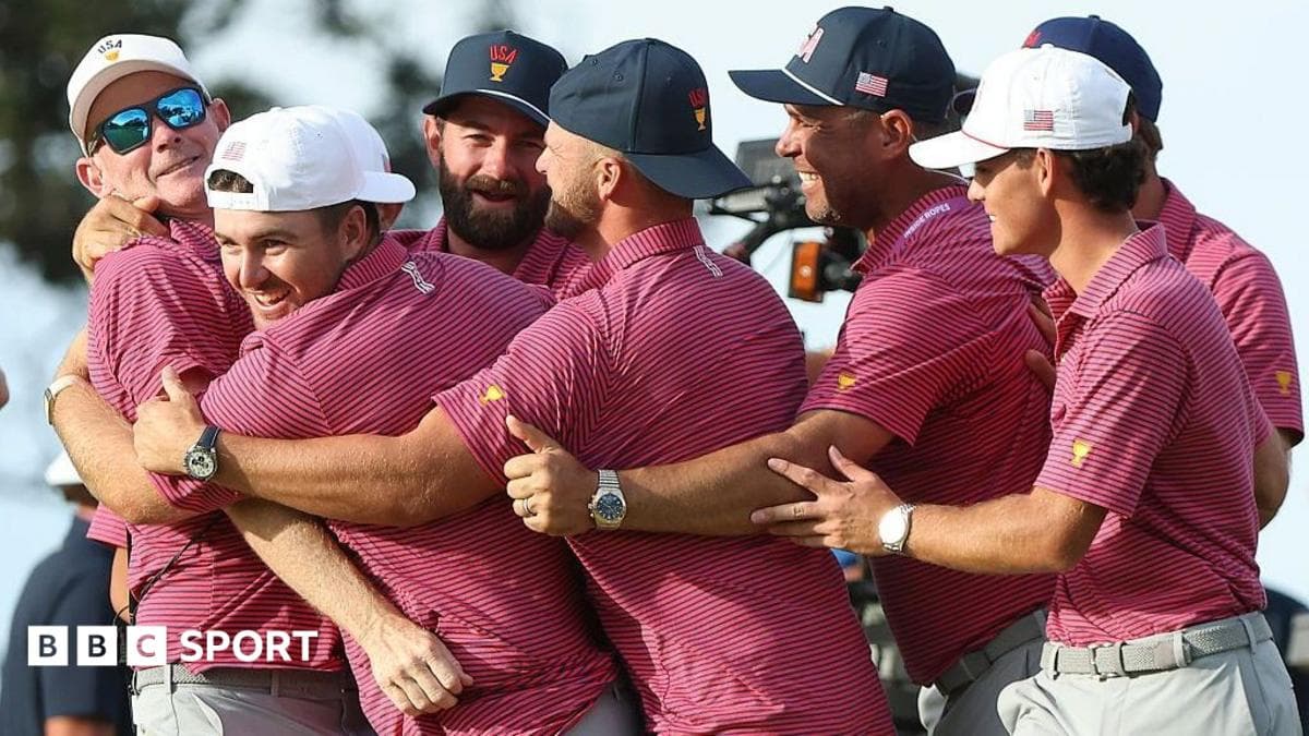 US complete thrilling comeback to retain Presidents Cup
