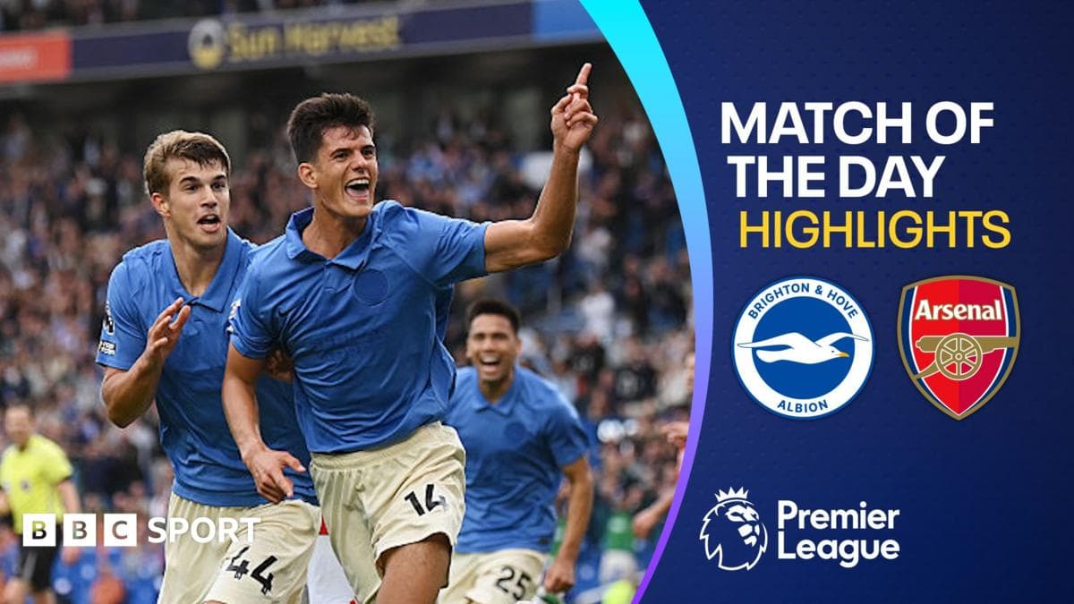 Brighton cruise past Arsenal to end champions' perfect start