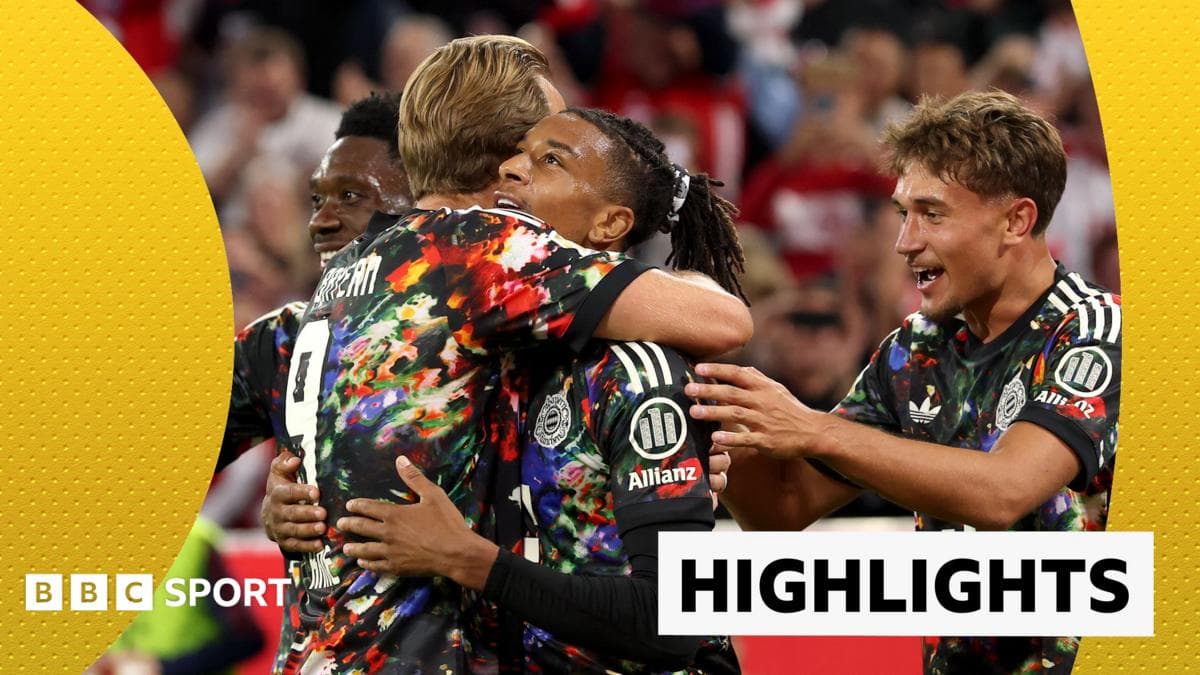 Kane makes history and Olise nets hat-trick as Bayern thrash Union Berlin