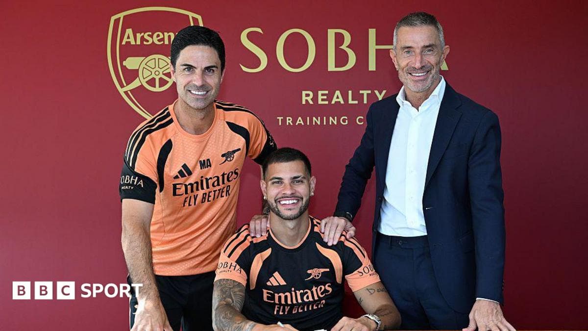 Arsenal sign Guimaraes from Newcastle in £75m deal