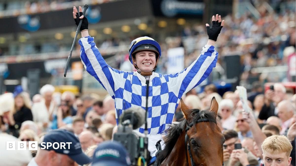 Osborne makes history as first female jockey to win British Classic