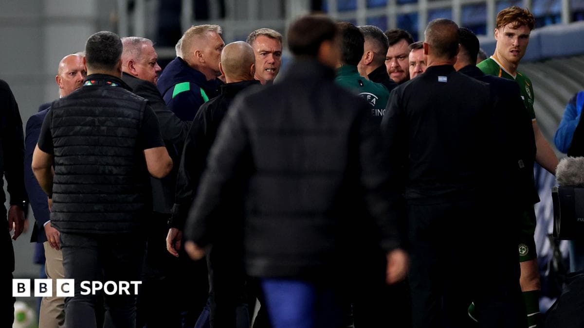 Uefa investigating Republic of Ireland-Israel row after spitting accusation