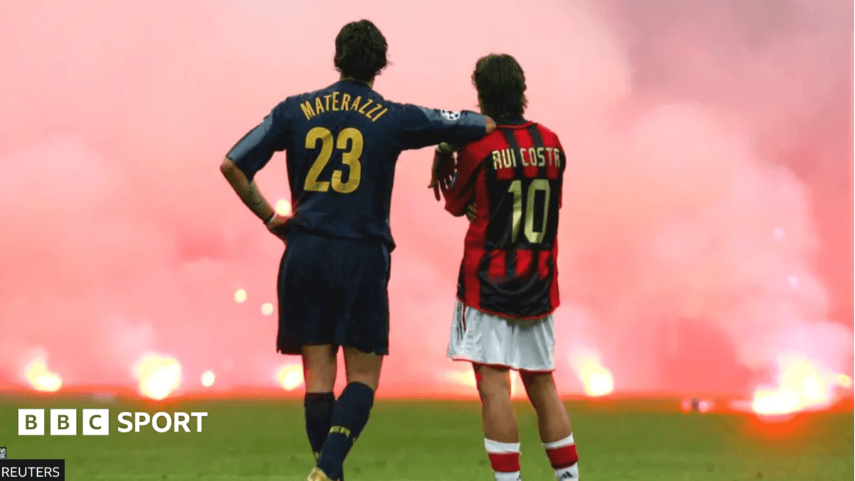 AC Milan v Inter and the tale of an iconic image