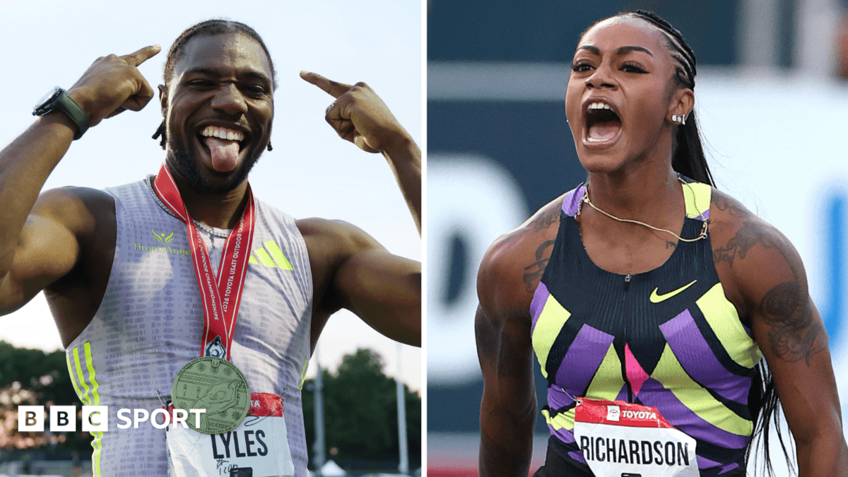 Lyles wins 100m in world-leading 9.79 seconds