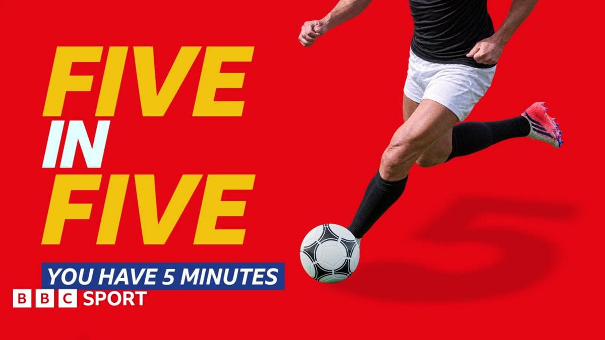 Five in Five: Football quiz No 2