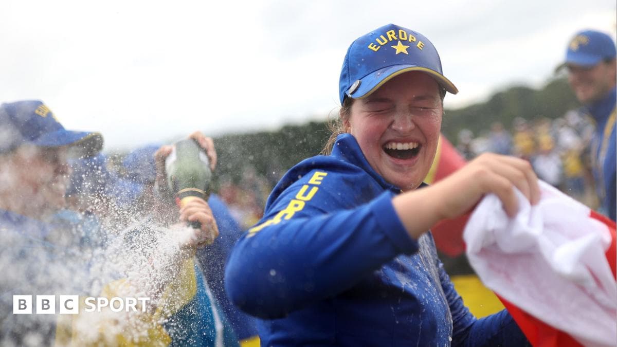 Europe's big names shine in Solheim Cup win over US