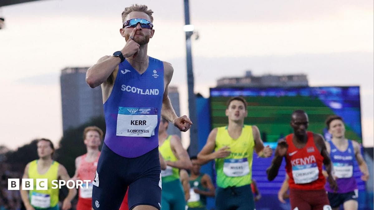 Emotional Kerr delivers moment Glasgow 2026 has waited for