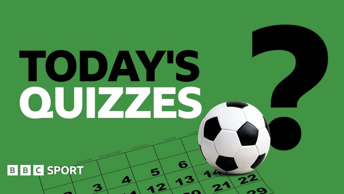 Flex your football brain with our daily quizzes