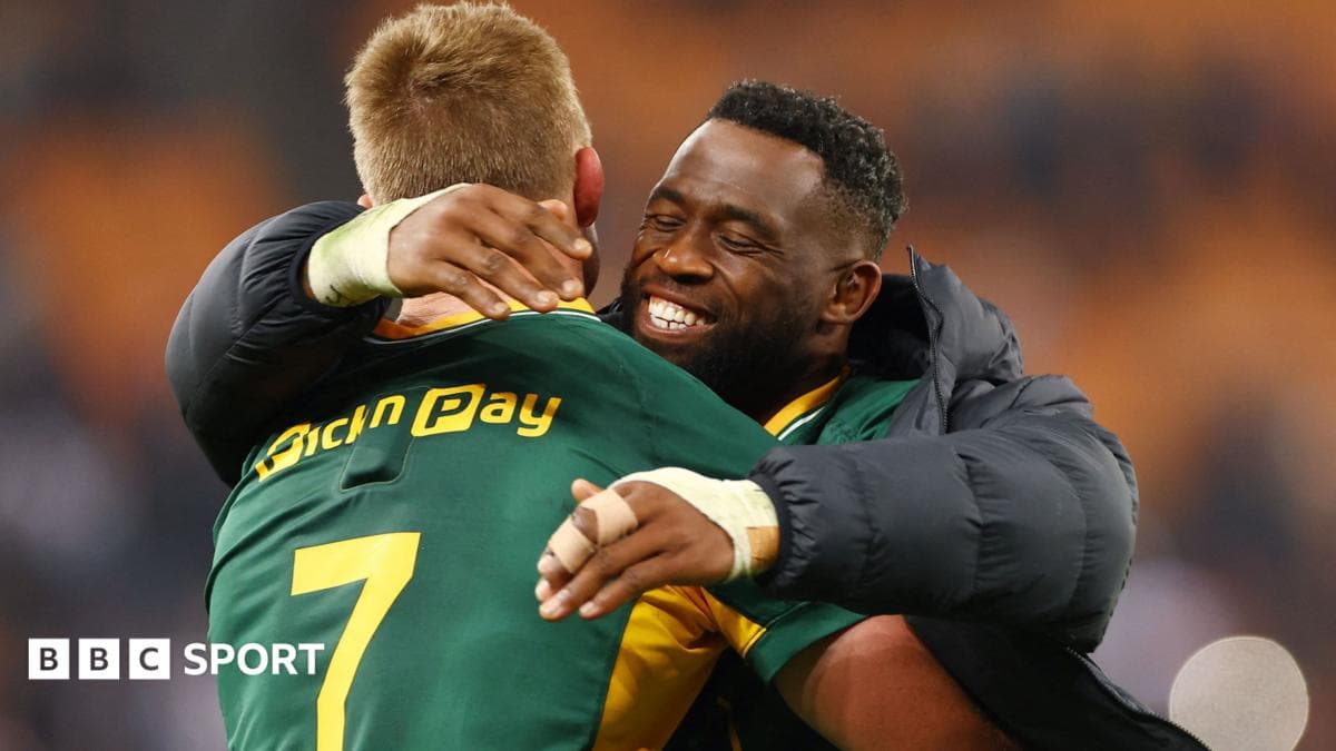 South Africa finish strongly to take series lead against All Blacks