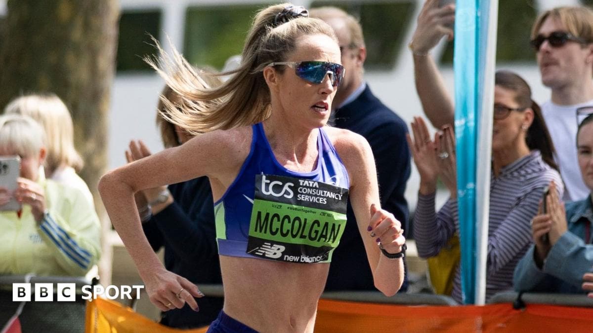 McColgan wins London Big Half after five months out