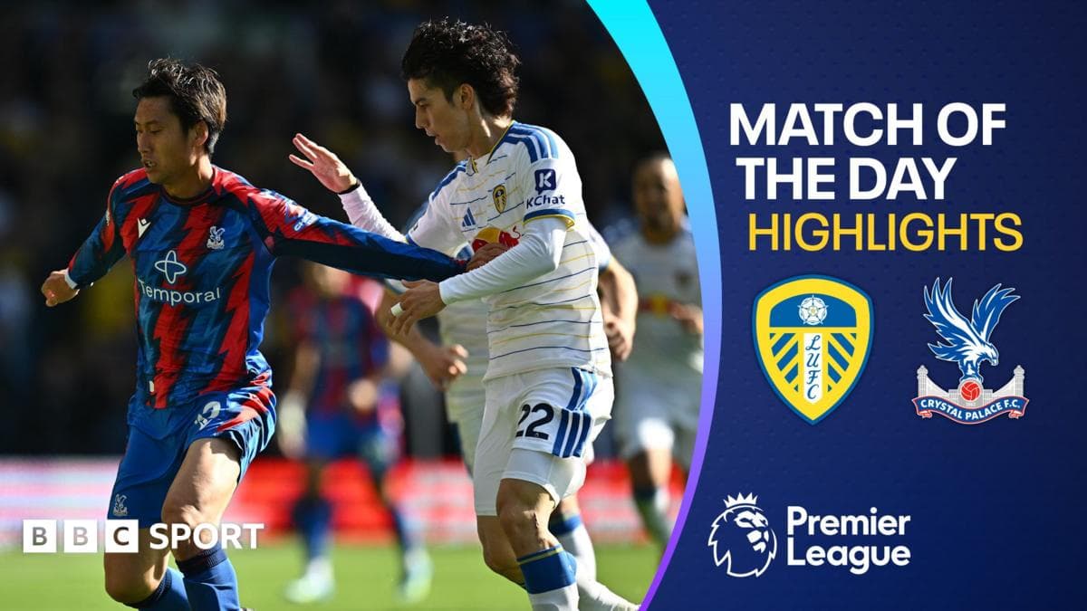 Leeds continue unbeaten start in league with draw against Palace