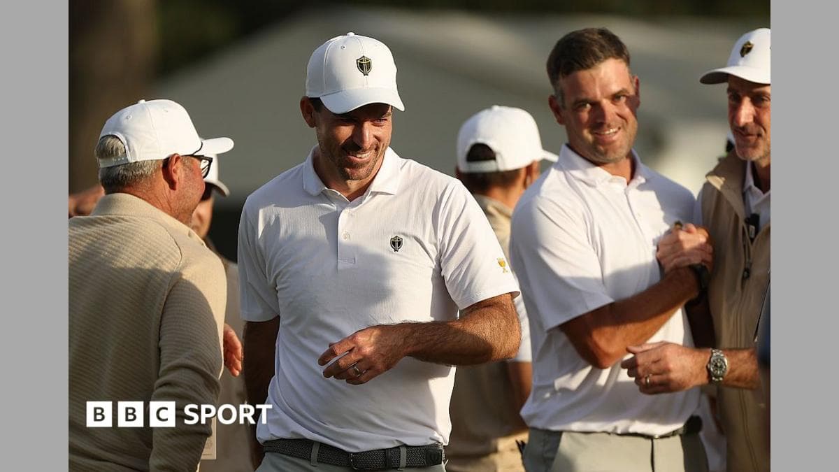 Internationals hold three-point Presidents Cup lead over US