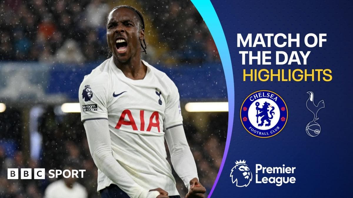 Spurs pick up rare Stamford Bridge win as Palmer sent off