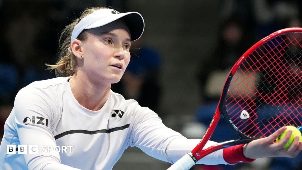 'Amazing achievement' as Rybakina clinches year-end number one ranking