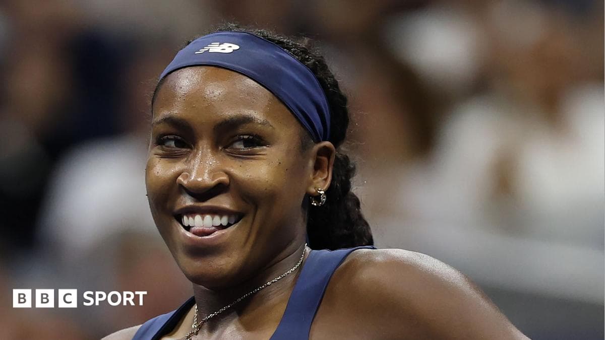 Gauff's statement win completes stacked US Open line-up