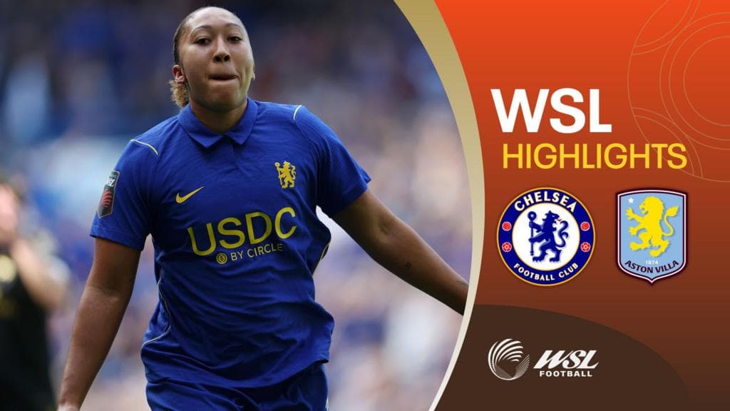 Chelsea drop points against Aston Villa for the first time in WSL