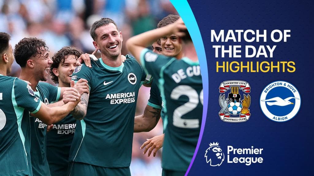 Dunk scores screamer as Brighton thrash 10-man Coventry