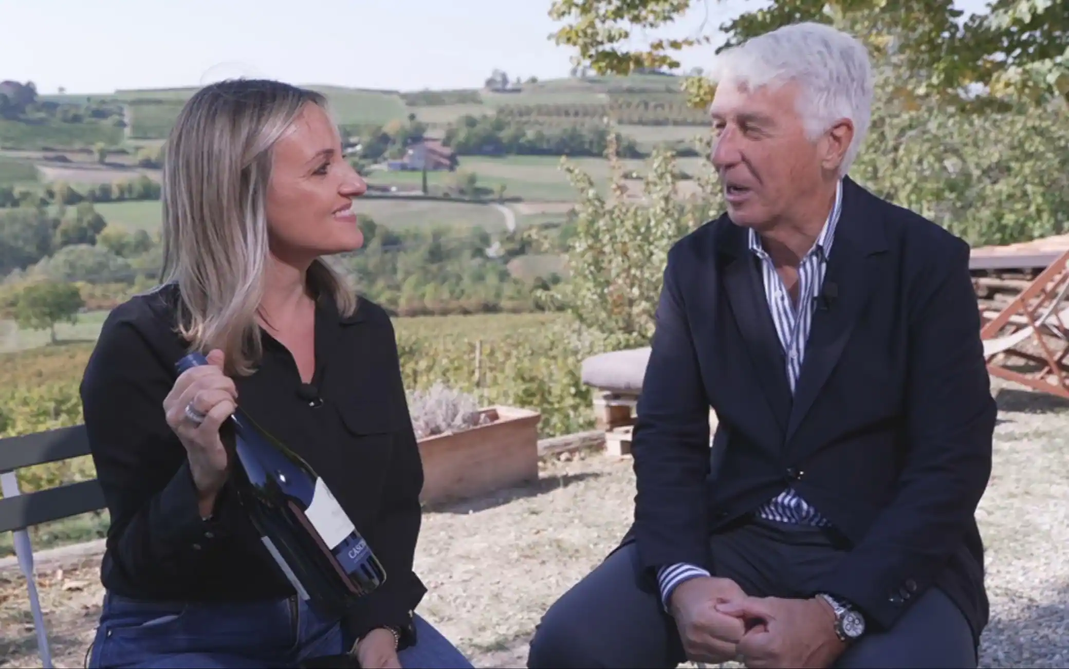 Gasperini paragona i giocatori della Roma ai vini. VIDEO