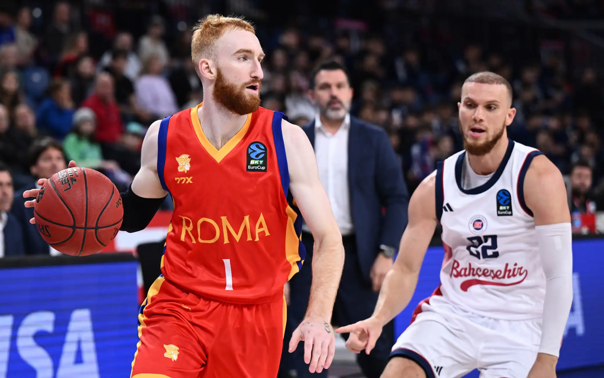 Eurocup, Bahcesehir-BC Roma e Riga-Tortona LIVE alle 18 su Sky, poi Napoli e Maxima Roma