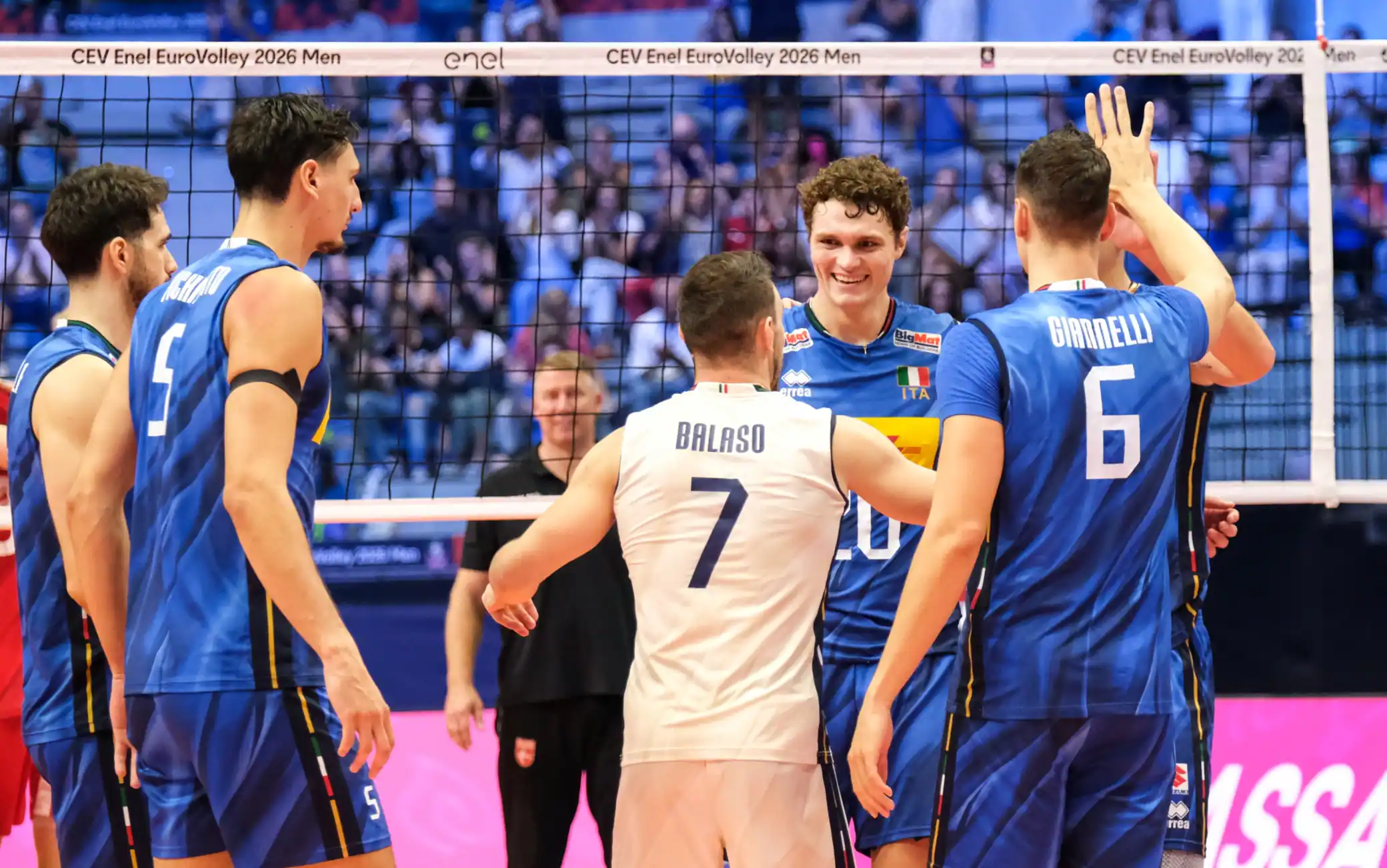 Italia di volley maschile agli Europei: quanto sono alti i giocatori di De Giorgi