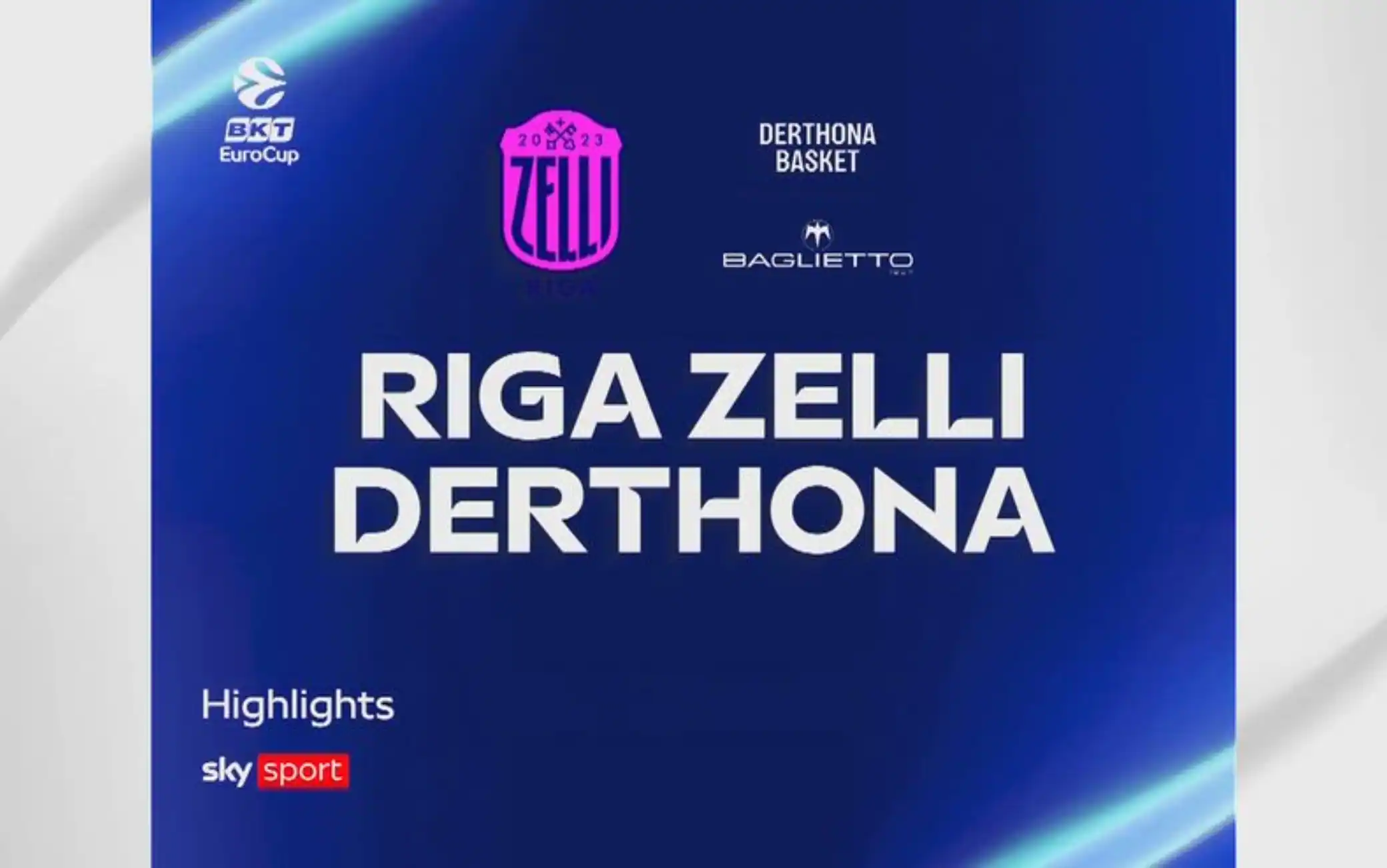 Eurocup, Riga Zelli Tortona 86-84: gli highlights