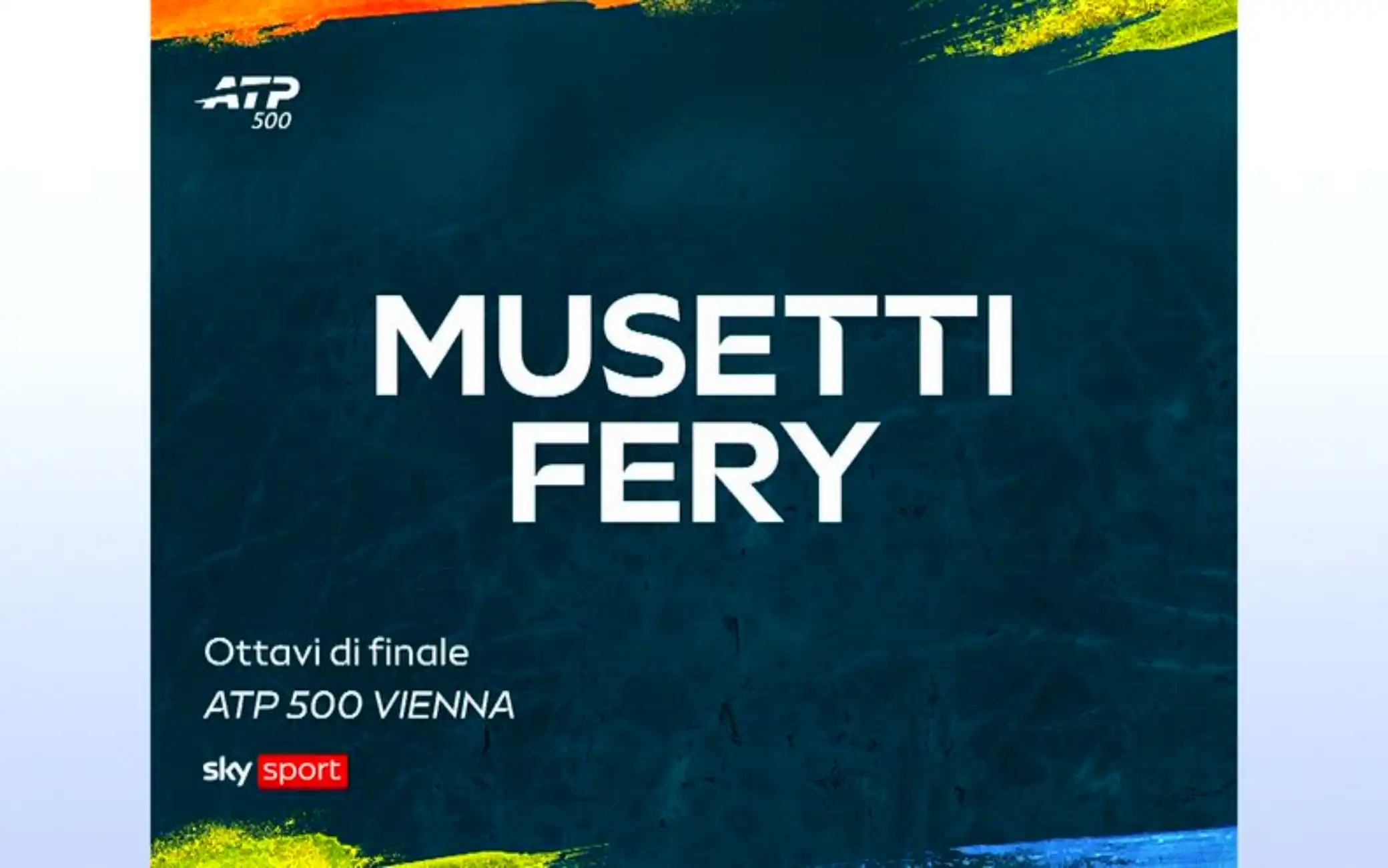 Musetti-Fery: highlights Atp Vienna