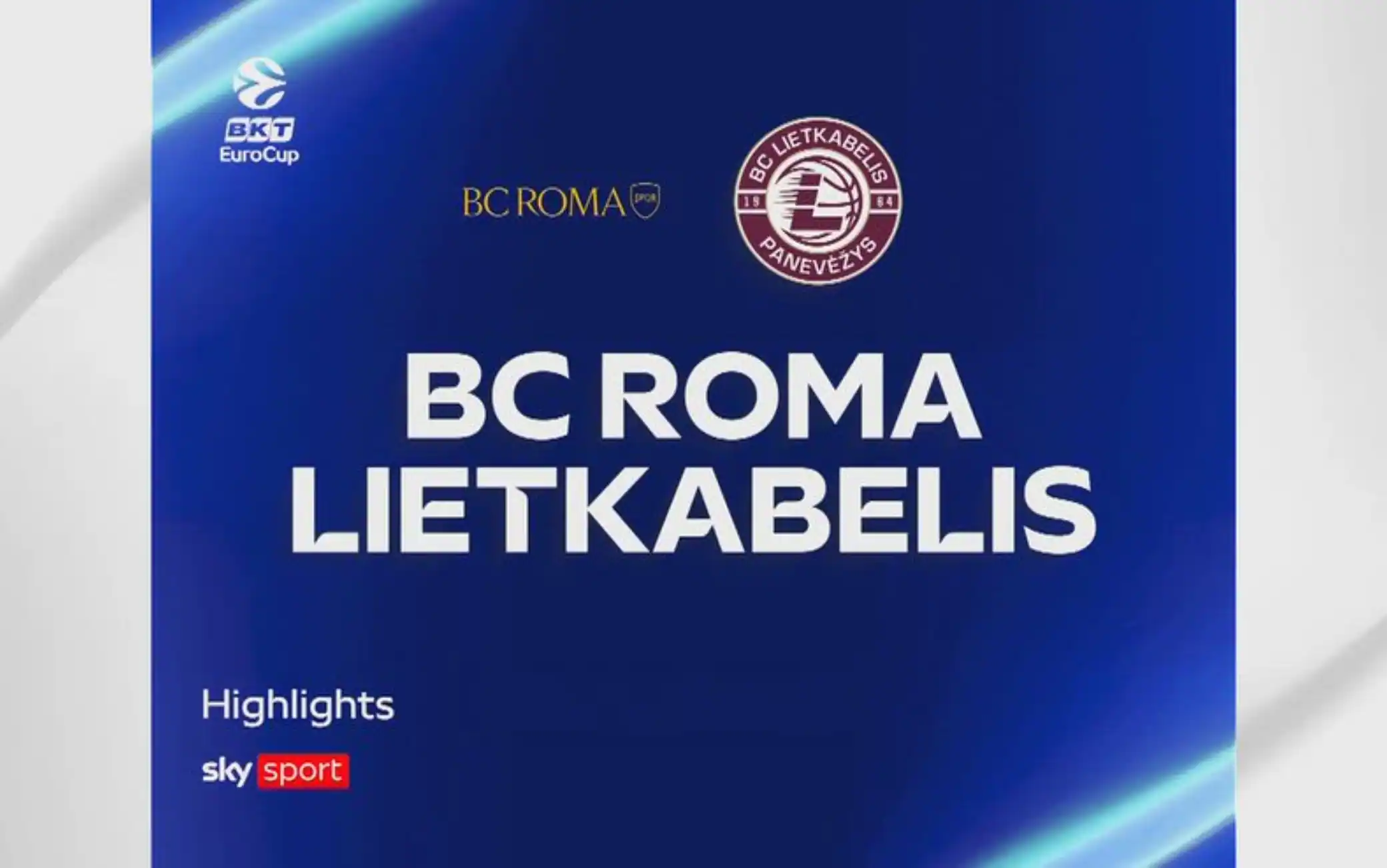 Eurocup, BC Roma-Lietkabelis 92-87: gli highlights