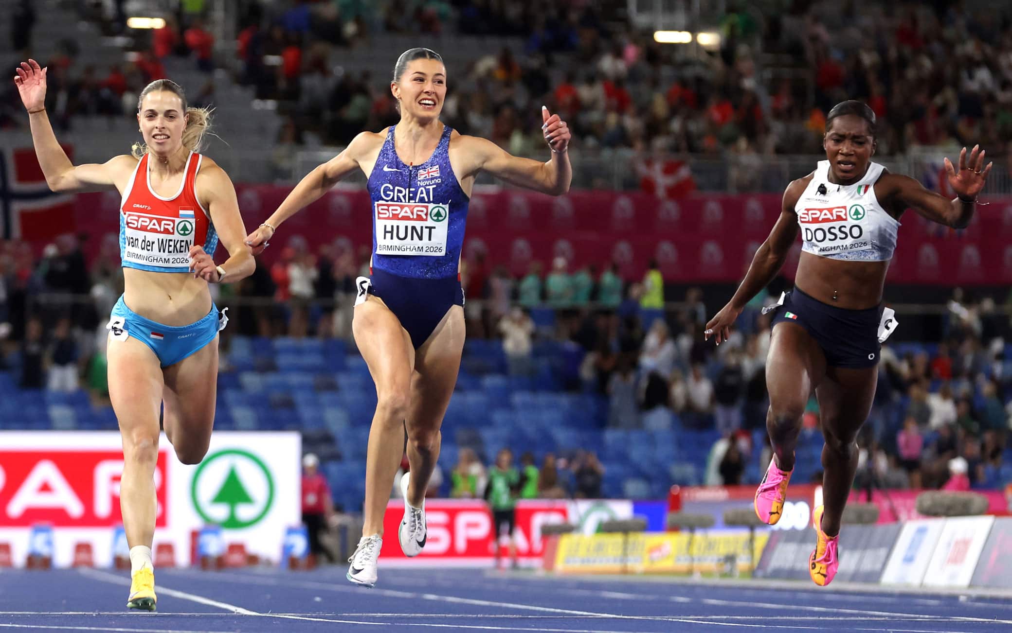 Europei di atletica, Dosso settima nella finale dei 100m: "Mi do un due"