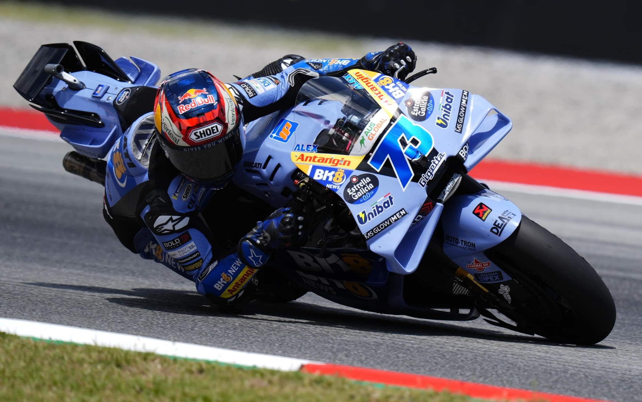 MotoGP a Silverstone): Alex Marquez il più veloce nel Warm up, 4° Bezzecchi, 9° Martin