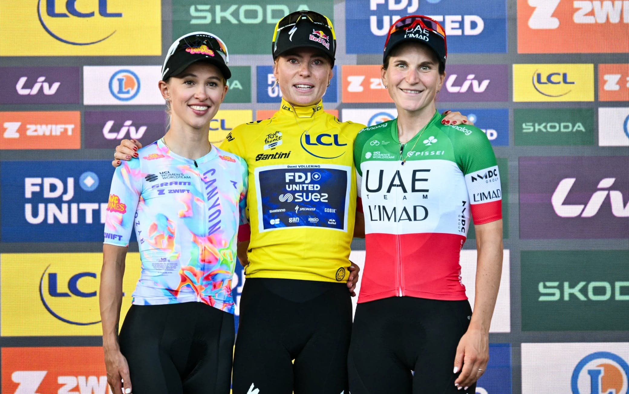 Tour de France femminile, vince Vollering: una grande Longo Borghini è 3^