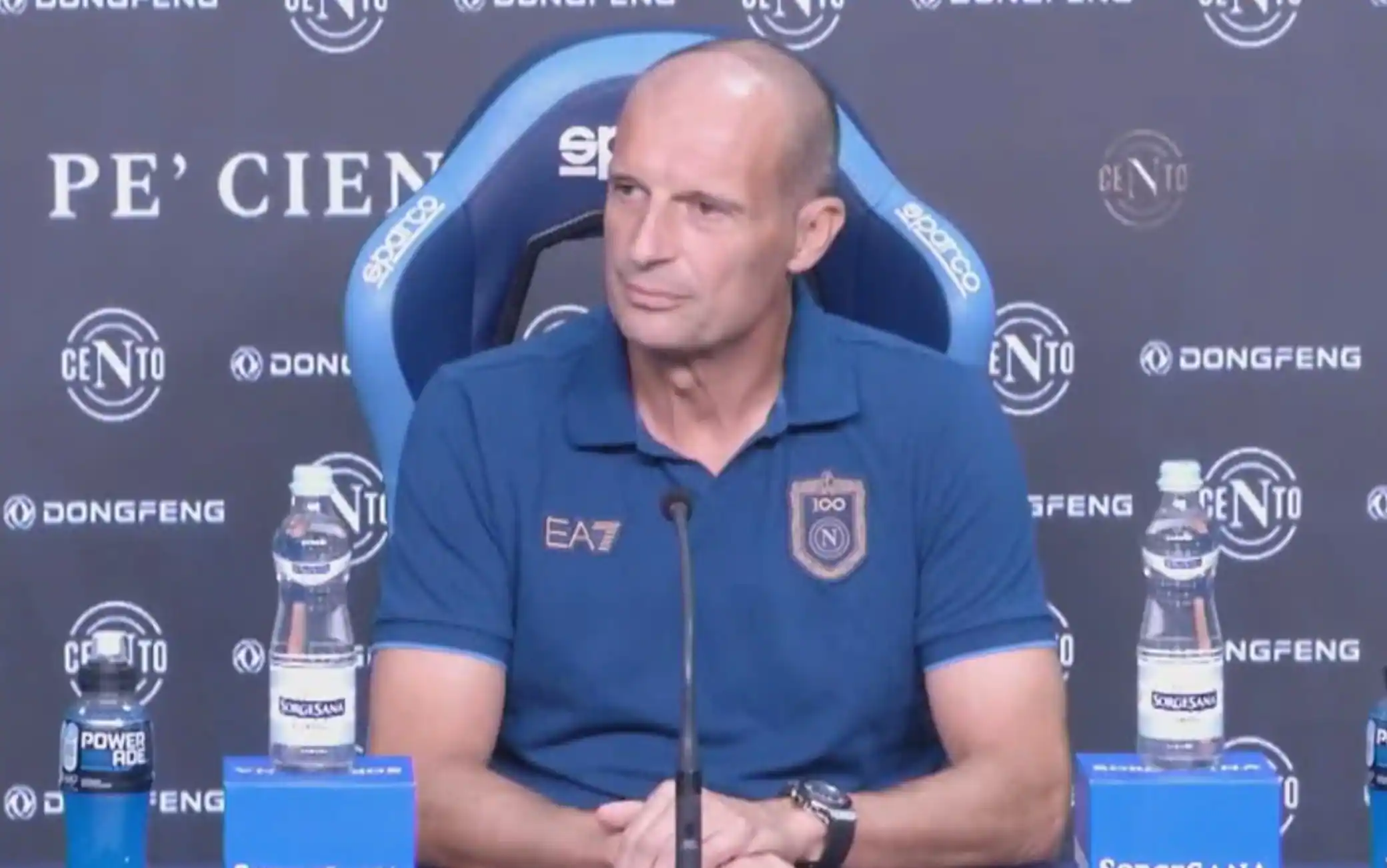 Napoli-Bologna, la conferenza di Allegri: "Dobbiamo fare risultato, Anguissa out"