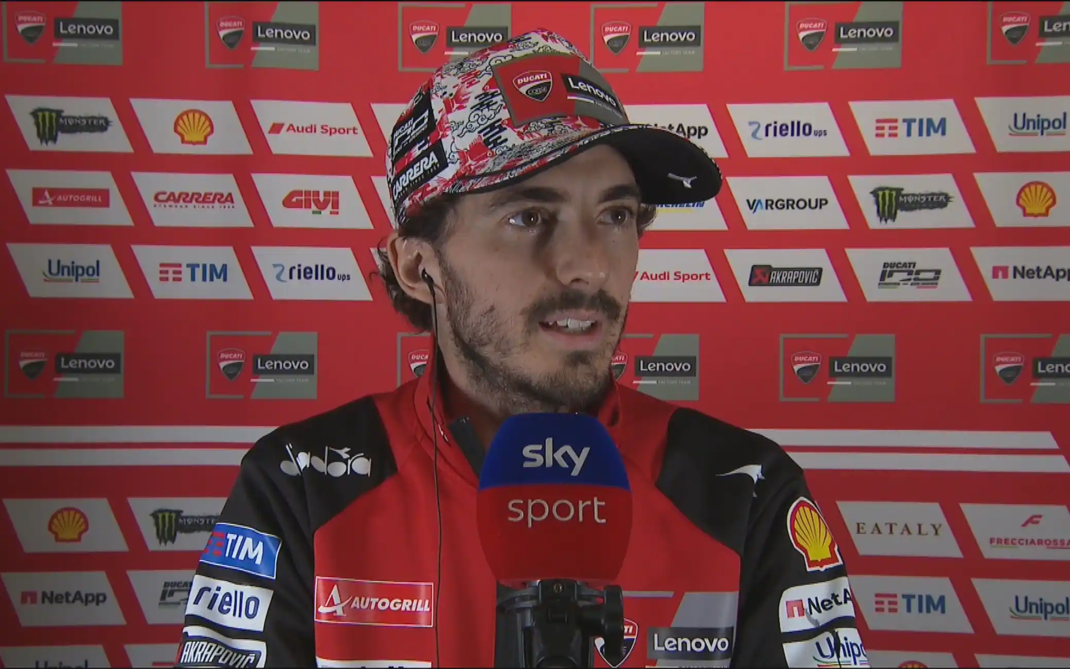 Bagnaia: "La gomma si è surriscaldata, quando non hai grip può succedere"