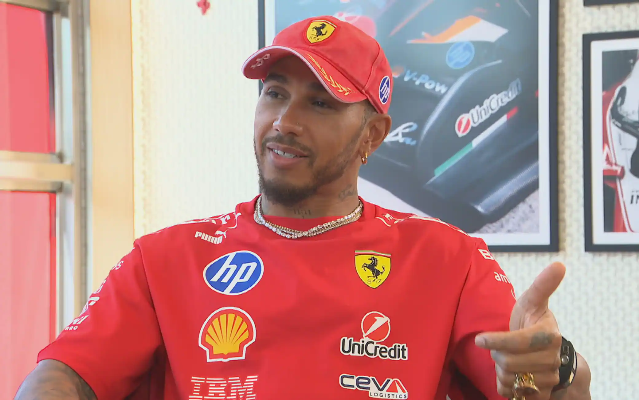 Hamilton e la Ferrari: "L'anno scorso il più difficile, ora voglio riportarla in alto"