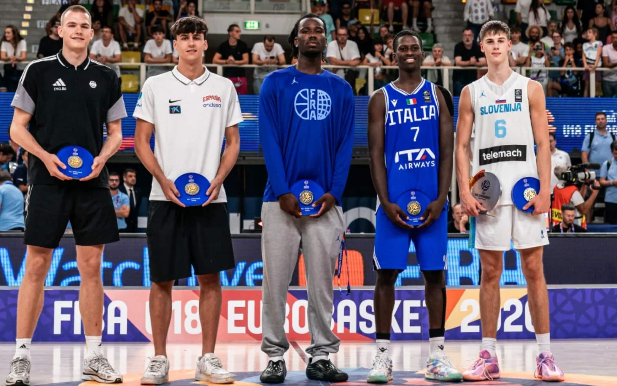 Europeo U18: nel quintetto All-Star del torneo c'è anche l'azzurro Cheickh Niang