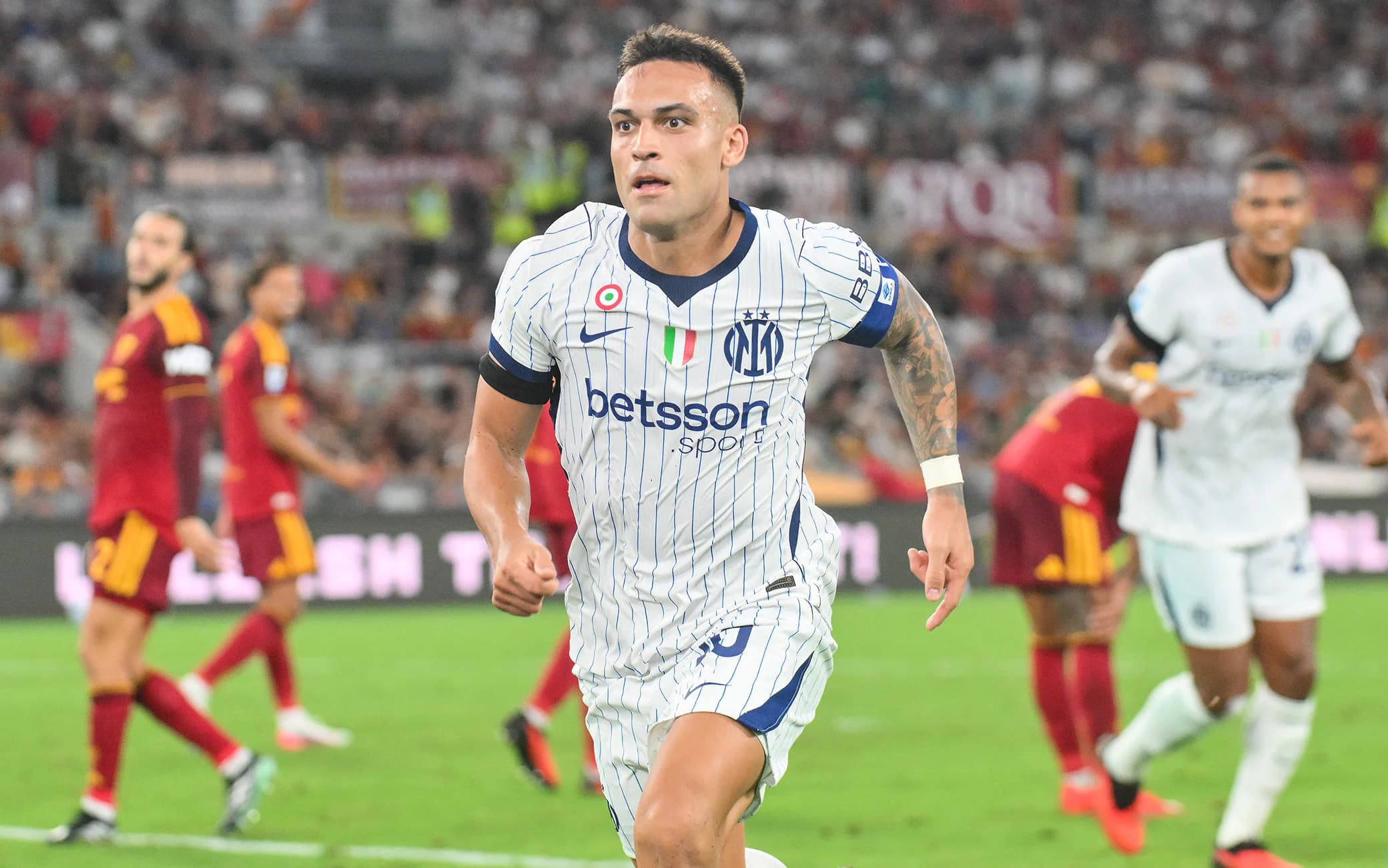 Roma-Inter 2-2, gol e highlights: doppietta di Koné, e doppia risposta di Lautaro