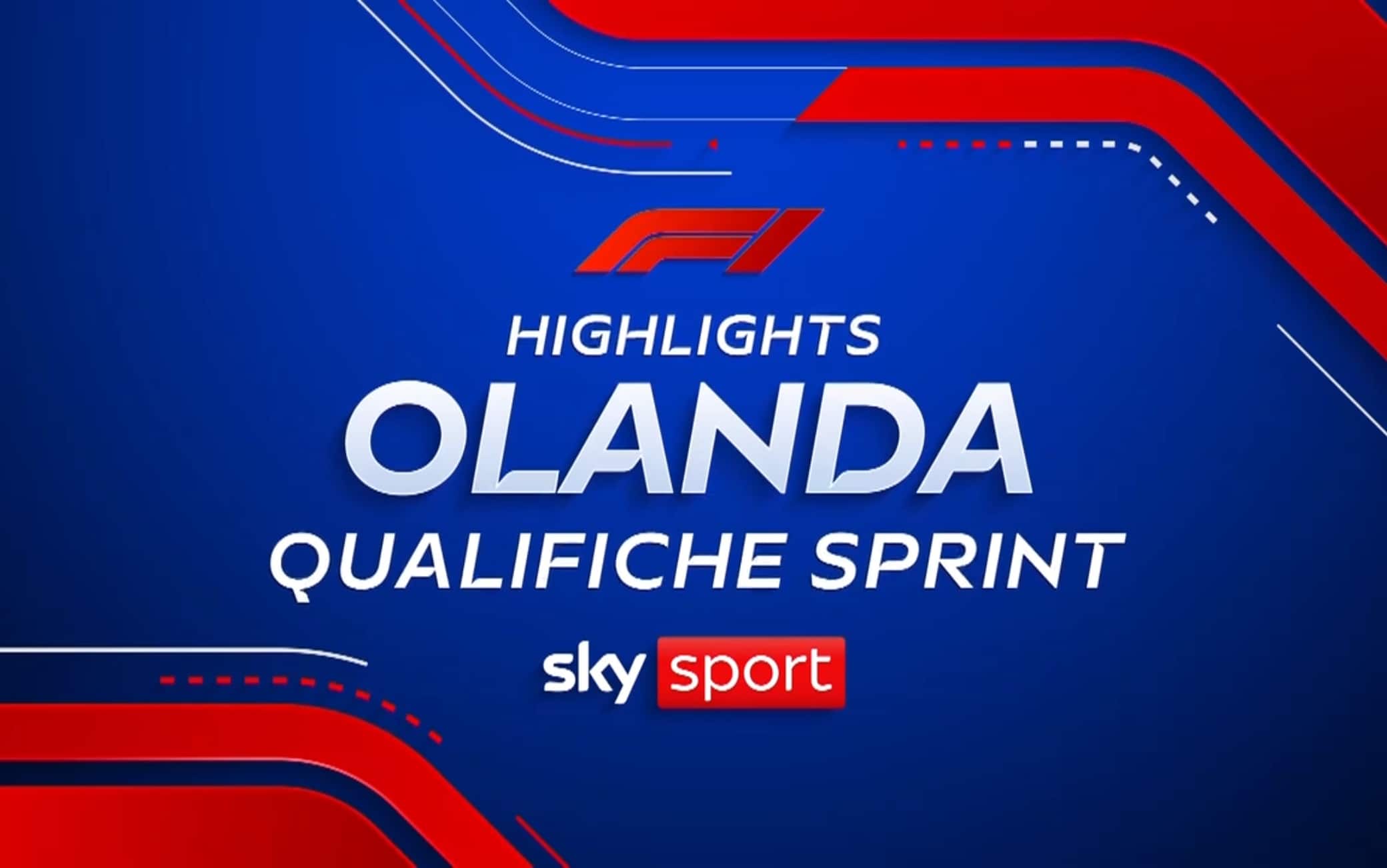 Formula 1, GP Olanda: highlights qualifiche Sprint a Zandvoort