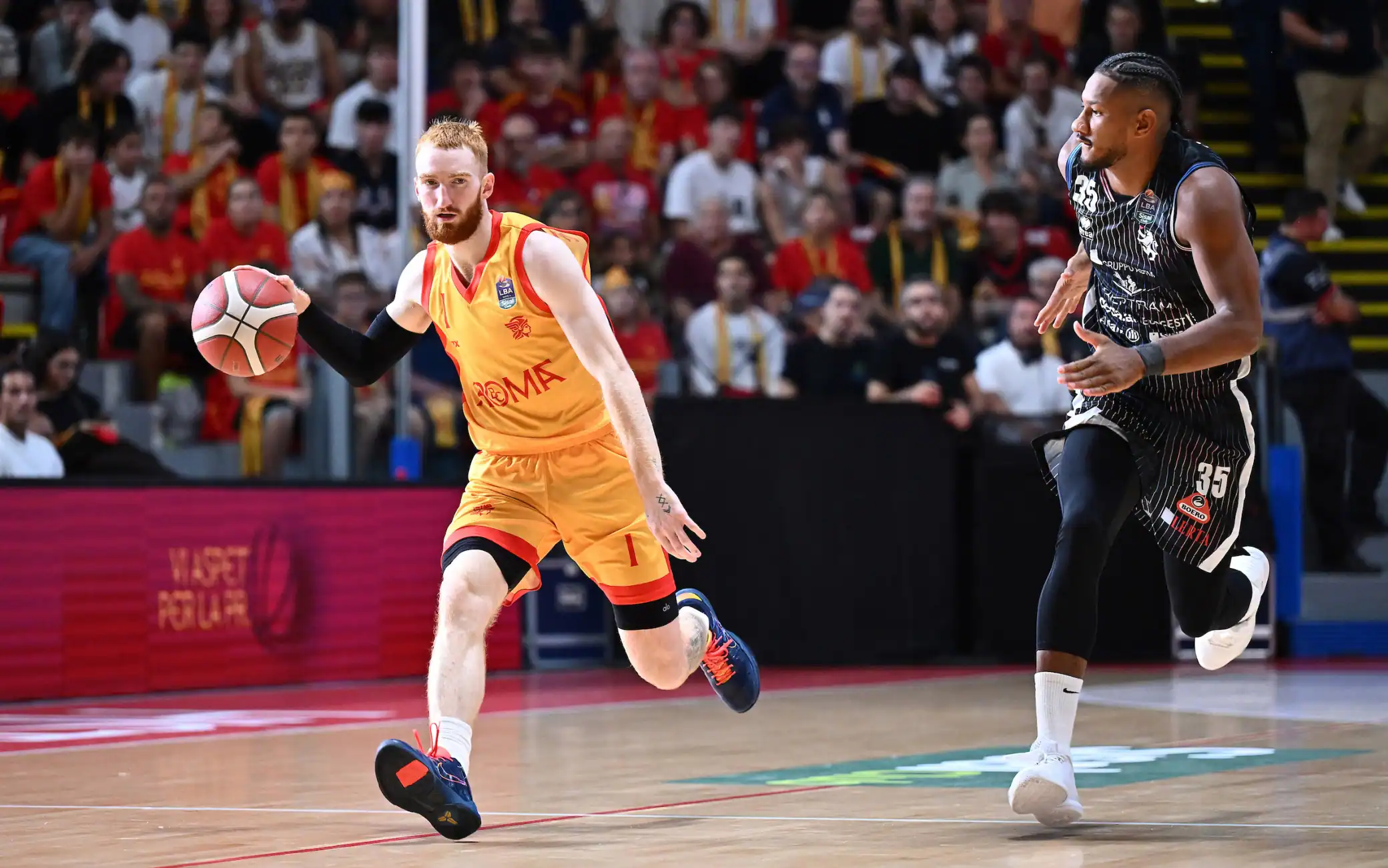 LBA, l’esordio casalingo in campionato premia la BC Roma: Tortona viene travolta 108-70