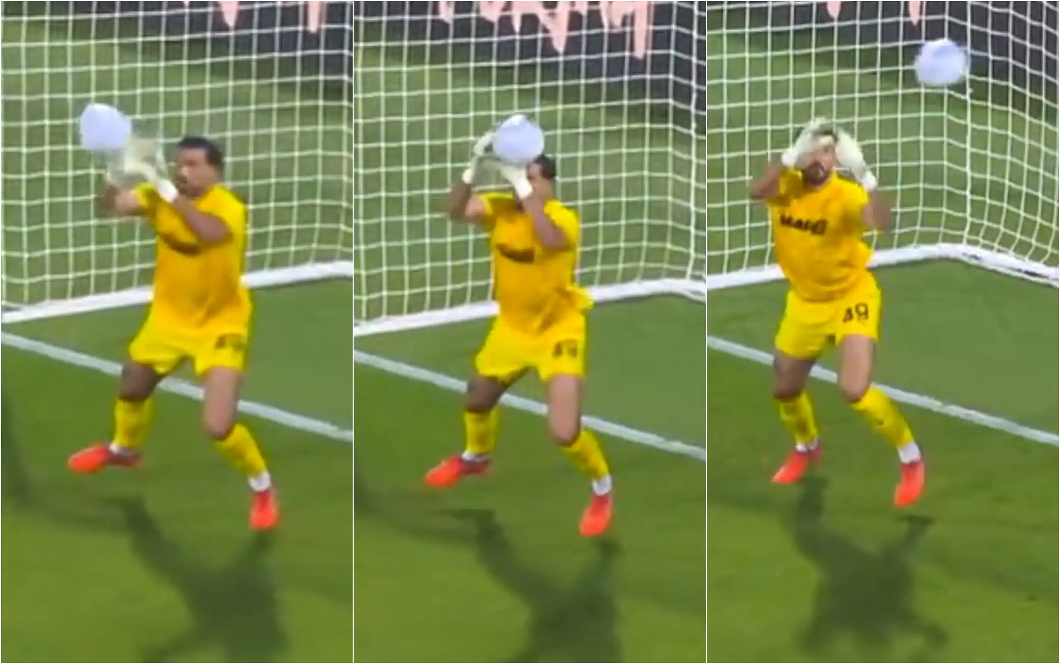 Muric, l'errore in Monza-Sassuolo è clamoroso: si lascia scappare la palla. VIDEO