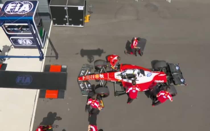 Ferrari, Leclerc si ferma nel finale delle prime libere a Budapest: nessun allarme